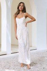 Picnic Time Maxi Dress Cream