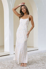 Picnic Time Maxi Dress Cream