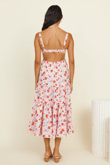 Brewed New Midi Dress Floral