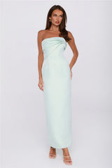 Keep This Energy Strapless Maxi Dress Mint