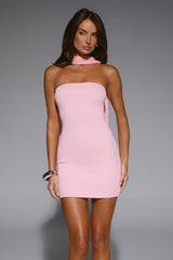 Be My Muse Strapless Mini Dress Pink