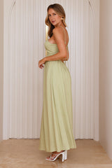 Coastlines Maxi Dress Sage