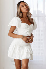 Easy Breezy Skirt White