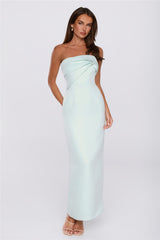 Keep This Energy Strapless Maxi Dress Mint